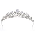 Miniatyrbilde 1 av 3: Vakker brudekrone, Zirconia hårkrans, bryllupskrone for damer, elegant hårkjede