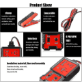 Miniatyrbild 5 av 5: Bilrelätestare 12V Elektronisk Bilrelätestare Universal för Automatisk Batterikontroll Generatoranalysator Diagnostikverktyg
