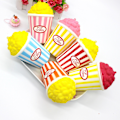 Miniatyrbilde 6 av 11: Søte popcorn klemmeleker Stressavlastende klemmesquishies Klasspriser Festgaver fidget leker for barn Voksne 0.07 null - Red plus yellow
