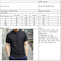 Miniatyrbild 3 av 5: TG T-shirts Toppar, Kläder i kinesisk stil Tang Suit - Svart Kung Fu XL