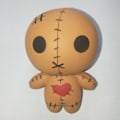 Miniatyrbild 1 av 5: Spökdocka Långsamt Stigande Klämleksak Långsam Stigande Antistressleksak Kawaii för Barn Vuxna (Brun, 1 st)