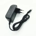 Miniatyrbilde 1 av 5: Adapter, transformator, strøm EU-kontakt 12V, 2A maks, for LED-striper, 5050, 3528, RGB, varm hvit, kald hvit?