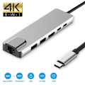 Miniatyrbillede 1 af 5: 6-i-1 Type-C HDMI-adapter med 87W USB-C PD-power