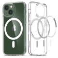 Pikkukuva 1 / 4: TG iPhone 14 Plus - Suojaava Magneettinen (Floveme) Kotelo Läpinäkyvä