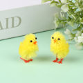 Miniatyrbilde 4 av 8: 60 stk Mini Påskekyllinger Gul Påskepynt Leke