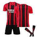 Pikkukuva 1 / 2: 21/22 AC Milan Kotipelisetti Lapsille ja Aikuisten Jalkapallopaita XS