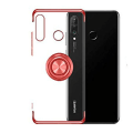 Miniatyrbillede 4 af 5: Elegant Skal med Ringholder - Huawei P40 Lite E Sort