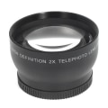 Pikkukuva 1 / 5: 2,0X 52 mm teleobjektiivi etu- ja takakannella D7100 D5200 D5100 D3100 D90 D60 kameroille