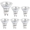 Miniatyrbilde 1 av 5: GU10 Halogenpære 35W 230V, 380lm Varmhvit 2700K, Dimbar Halogen Spotpære, for Skapbelysning, Utstillingslys, Pakke med 6