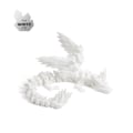 Miniatyrbilde 11 av 11: Hot salg 3D-printet krystall flygende dragevinger ledd kan beveges kreative drageornamenter håndlagde gaver leker 45cm Rainbow Candy