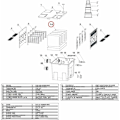 Miniatyrbilde 2 av 5: Reservedel Biologisk Filter CBF-350 Komplett sett med filtersvamper Skumfilter..DEBUNS
