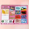 Miniatyrbillede 3 af 5: 2024 Kitty Kalender | 2024 Vægkalededer | Kattekalender | 2024 Vægplanlægger 2024