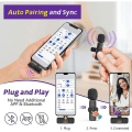 Miniatyrbilde 2 av 5: Trådløs Lavalier Mikrofon USB-C, Trådløs Lapel Mic for Android for Tiktok, Youtube, Vlogg