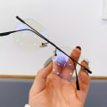 Miniatyrbillede 4 af 4: Anti Blåt Lys-Briller, Uden Stel - Sort En One Size