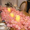 Miniatyrbilde 5 av 5: 20LED Kirsebærblomst Lyslenke Kunstig Girlander for Rom Bryllupsfest Dekor Blomsterlys Blanco calido 2M20LED