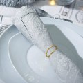 Miniatyrbillede 4 af 5: Servietringe, Enkle servietringe i legering Servietring