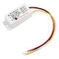 Miniatyrbillede 1 af 5: MicrowaveRadar 360° detektionsvinkel AC 220V Kropsbevægelsessensor Justerbar induktionsafstand Lyskontaktdetektor 1 stk