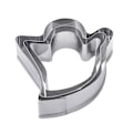 Miniatyrbillede 1 af 5: 3 stk rustfrit stål Halloween Spøgelses Cookie Cutters kagefondant form