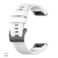 Miniatyrbilde 1 av 6: 26mm silikonrem for Garmin fenix 7X 7 7S 6X 6 Pro 6S 5 5X Plus Smartwatch Armbånd for Garmin Descent mk2i mk3 51mm 12 12 Garmin Fenix 6S Pro