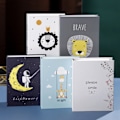 Pikkukuva 4 / 5: Piirretty 7\" Print Perhekuva Scrapbook Album 100 kuvaa Muistoalbumi Koti Sisustus null - Piirretty kissa
