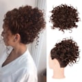 Miniatyrbilde 1 av 5: TG Messy Bun Hårextensjon for Kvinner FARGE 2 FARGE 2 Farge 2