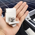 Miniatyrbilde 4 av 5: Solcellepanelbraketter Sett med 4, Z-panel, Solcellepanelbrakett for solcellepanel, Solcellepanelbrakettmodulhøyde 30–50 mm (Endeterminal)