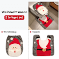 Miniatyrbild 4 av 5: NOE Toalettlock Matta Set 2 st