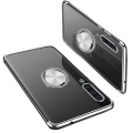 Miniatyrbilde 1 av 5: TG Samsung Galaxy A50 - Beskyttende deksel med ringholder FLOVEME Sølv