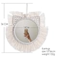 Miniatyrbilde 2 av 5: Speilvevd Gobeleng Boho Ornament