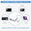 Pikkukuva 2 / 5: Lightning Digital AV-sovitin iPhone- ja iPad-laitteille, Apple MFi -sertifioitu
