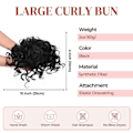 Miniatyrbilde 2 av 5: TG Messy Bun Hårextensjon for Kvinner FARGE 2 FARGE 2 Farge 2