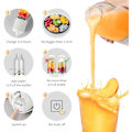 Miniatyrbillede 4 af 5: Bærbar blender, elektrisk blender, hvid