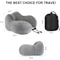 Miniatyrbillede 2 af 5: Nakkepude, memory foam nakkepude, ergonomisk rejsepude