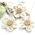 Miniatyrbillede 4 af 4: 10 stk Sækdug Spidsblomst Hessian Jute Sækdug Rose Blomster