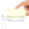 Miniatyrbillede 1 af 2: Sengelampe, Dæmpbar Touch Tap Light Nyhed Lampe, Børn Børn Voksen Led Natlampe, Bord Skrivebord Atmosfære Dekorativ Stemningslampe Lampe, B