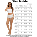 Miniatyrbillede 5 af 5: Bomuldsundertøj med høj talje Bløde åndbare trusser Stretchtrusser Normal & Plus Size 5-pak Hvid
