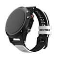 Miniatyrbillede 4 af 5: Silikonarmband Hvid & Sort til Garmin Fenix ​​5X/6X Hvid, sort