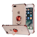 Pikkukuva 1 / 5: TG Iskunvaimennuskuori Renkaalla - iPhone 7 Plus Punainen
