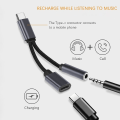 Miniatyrbilde 3 av 5: Galaxy USB C til 3,5 mm jackadapter, Type C til 3,5 mm Aux hodetelefonadapter