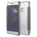 Pikkukuva 4 / 5: TG Smartkotelo (Clear-View) Huawei P10 (FLOVEME) Rose Gold