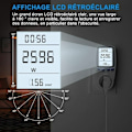 Miniatyrbild 5 av 5: Wattmätaruttag - Energimätare A185V 264V - LCD-display, från DEBUNS