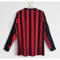 Pikkukuva 2 / 5: Retro Legend 13-14 AC Milan pelipaita pitkähihainen KaKa NO.22 S Cafu NO.2 S