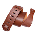 Miniatyrbillede 2 af 10: Holdbar læder guitarrem med justerbar strop, til elektrisk guitar, tilbehør til bas 0.1 Brown