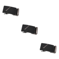 Miniatyrbild 1 av 5: 1/2/3/5 Herrar Solid Automatisk Spänne Ratchet Läder Metallbälte 3-pack