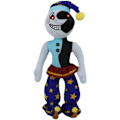 Miniatyrbild 1 av 5: Sundrop och Moondrop FNAF Clown Cartoon Plyschleksak, 30 cm FNAF Security Breach Fylld Plyschleksak Clownfigur för Flickor Pojkar Present (Moon B)