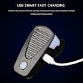 Pikkukuva 4 / 4: Cykelvalo Vedenkestävä USB Latautuva Pyörävalaisin Yöajoon