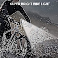 Miniatyrbillede 5 af 5: Cykellys, 6000 Lumen 5 LED Cykellys, Vandtæt Mountainbike Forlygte, 3-Modes Cykellys Hovedlampe