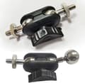 2-pakning erstatnings superklemme-arm – 17 mm dobbel kulehode + 1/4\" skrue for GoPro, telefon, webkamera