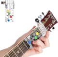 Ukulele - Hjälpmedel för gitarrinlärning - Ackordtillbehör - Pryl - Gitarrackord - Övningshjälpmedel