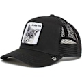 Miniatyrbillede 1 af 2: Sort Panter Mesh Cap til Voksne Sommer Baseball Cap Trucker Cap Black Fox